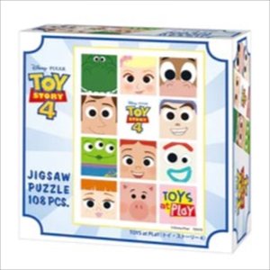 画像1: ■108ピースジグソーパズル TOYS at PLaY（トイ・ストーリー4） 《カタログ落ち商品》 テンヨー D-108-007 (18.2×25.7cm) (1)