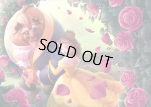 画像1: ★31%off★108ピースジグソーパズル 薔薇の小径(美女と野獣)  テンヨー D-108-027 (18.2×25.7cm) (1)