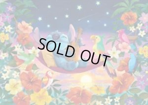 画像1: ★31％off★300ピースジグソーパズル 南の島のしらべ（スティッチ）  テンヨー D-300-058 (30.5×43cm) (1)