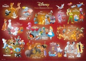 画像1: ★31％off★300ピースジグソーパズル Disney Characters Collection  テンヨー D-300-712 (30.5×43cm) (1)