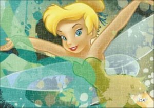 画像1: ★31％off★ステンドアート266スモールピースジグソーパズル Tinker Bell  テンヨー DSG-266-980 (18.2×25.7cm) (1)