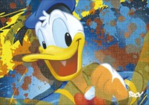 画像1: ★31％off★ステンドアート266スモールピースジグソーパズル Donald Duck  テンヨー DSG-266-986 (18.2×25.7cm) (1)