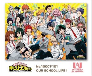 画像1: ★31％off★1000ピースジグソーパズル 僕のヒーローアカデミア OUR SCHOOL LIFE！  エンスカイ 1000T-101 (51×73.5cm) (1)