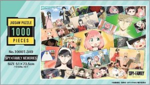 画像2: ★26%off★1000ピースジグソーパズル SPY×FAMILY MEMORIES(スパイファミリーメモリーズ)  エンスカイ 1000T-349 (51×73.5cm) (2)
