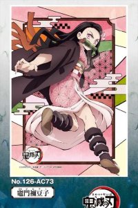 画像2: ■アートクリスタル126ピースジグソーパズル 鬼滅の刃 竈門禰豆子  エンスカイ 126-AC73 (10×14.7cm) (2)