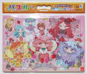 画像1: ■板パズル55ピース B4パズル リルリルフェアリル 01 （おたのしみボードつき） 《廃番商品》 ショウワノート 151416701 (1)