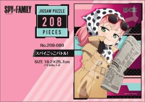 画像2: ★31%off★208スモールピースジグソーパズル SPY×FAMILY スパイごっこバトル!  エンスカイ 208-089 (18.2×25.7cm) (2)