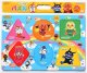 ■板パズル6ピース B4パズル ケースつきハッピーロッピーパズル6P-A柄 かたち それいけ！アンパンマン  サンスター文具 6840010A