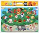 ■板パズル6ピース B4パズル ケースつきハッピーロッピーパズル6P-B柄 アンパンマンとたわわのき それいけ！アンパンマン  サンスター文具 6840010B