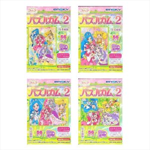 画像1: ■56ラージピースジグソーパズル ヒーリングっど&hearts;プリキュア パズルガム2 （4種セット）  エンスカイ (18.2×25.7cm×4柄) (1)