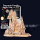 ■ 3Dパズル 立体クラフトモデル サグラダ・ファミリア（LED 搭載 ビッグサイズ）  ハートアートコレクション L530h