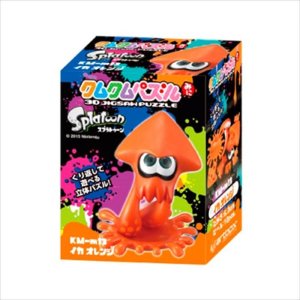 画像2: ■立体パズル クムクムパズルみに スプラトゥーン イカ パープル 《廃番商品》 エンスカイ KM-m16 (2)
