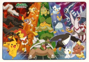 画像1: ◆希少品◆板パズル60ピース 進化でパワーアップ（ポケットモンスターDP） 《廃番商品》 テンヨー MB-60-079 (1)