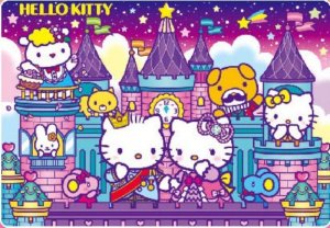 画像1: ■板パズル40ピース おひめさまとおうじさま（ハローキティ） 《廃番商品》 マギー・ヴワット MC-40-939 (1)