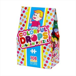 画像2: ■108マイクロピースジグソーパズル カラフルドロップス  ビバリー M108-192 (10×14.7cm) (2)