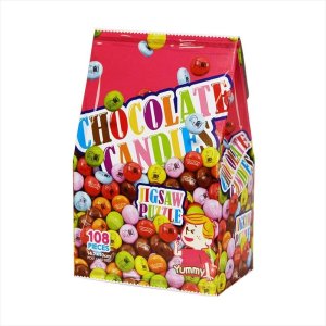画像2: ■108マイクロピースジグソーパズル チョコレートキャンディー  ビバリー M108-193 (10×14.7cm) (2)