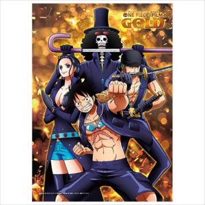 画像1: ■56ラージピースジグソーパズル ワンピース ONE PIECE FILM GOLD ジグソーパズルガムつき (1)番柄 《廃番商品》 エンスカイ (18.2×25.7cm) (1)