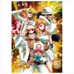 画像1: ■56ラージピースジグソーパズル ワンピース ONE PIECE FILM GOLD ジグソーパズルガムつき (2)番柄 《廃番商品》 エンスカイ (18.2×25.7cm) (1)