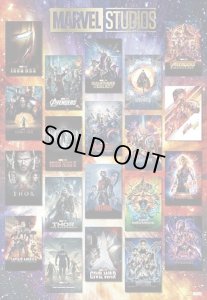 画像1: ★31％off★1000ピースジグソーパズル Movie Poster Collection MARVEL STUDIOS  テンヨー R-1000-631 (51×73.5cm) (1)