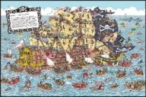 画像1: ◆希少品◆500ピースジグソーパズル ウォーリー Pirate Panorama 《廃番商品》 エンスカイ 500-134 (38×53cm) (1)