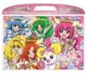 画像1: ◆希少品◆板パズル65ピース ケースつきB4パズル65P スマイルプリキュア！B柄 《廃番商品》 サンスター文具 5304230B (1)