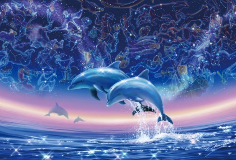 希少品 1000ピースジグソーパズル 神話の海 マリア 廃番商品 ビバリー 91 113 49 72cm 組絵門 くみえもん