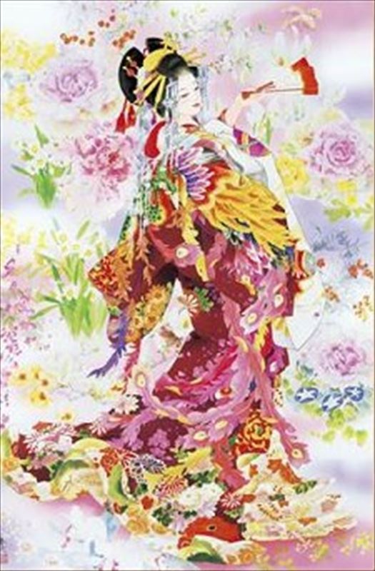 ◆希少品◆1000ピースジグソーパズル 艶華(えんか)(春代) 《廃番商品》 エポック社 11-501 (50×75cm)