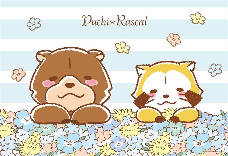 ◆希少品◆300ピースジグソーパズル プチラスカル ラスカル&タンガ 《廃番商品》 ビバリー 93-121 (26×38cm)